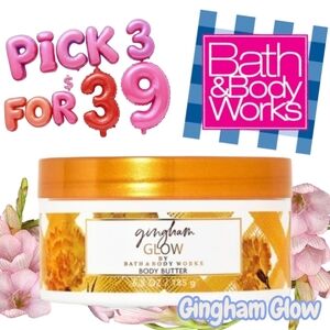 Bath And Body Works GINGHAM GLOW BODY BUTTER